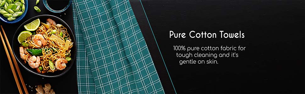 Pure Cotton Towels