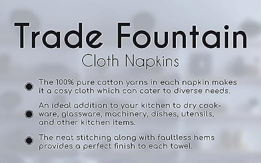 Trade Fountain Napkins